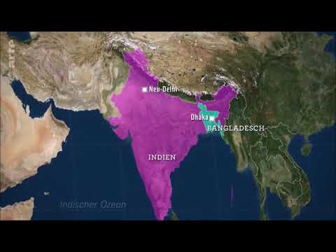 Video: Welches Land liegt unmittelbar nordwestlich von Indien?