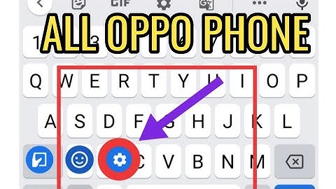 Keyboard Settings in OPPO a5s, a7, a5, a71, a3s, a37, a83 || All OPPO Phone 2024