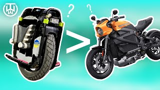 Why don't you just get a motorcycle?  EUC rider's perspective