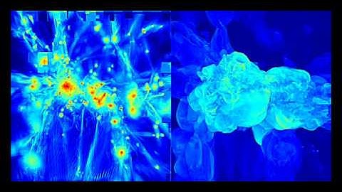 Birth of galaxy cluster in a cosmological simulation
