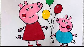 Свинка пепа | Свинка | Пепа | мультик | раскраска |
