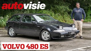 Jongensdroom: de Volvo 480 ES (1995) van Thijs | Uw Garage | Autovisie | 4K