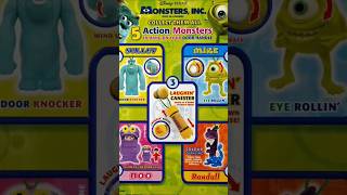 2002 Nesquik Monsters Inc Action Monster Toy