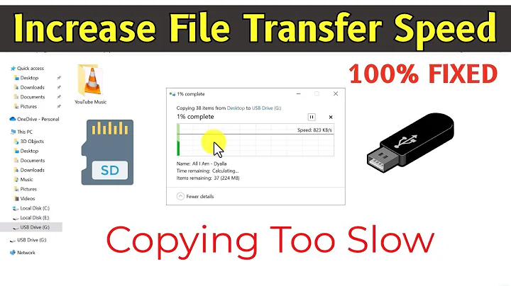 How To Fix Copying Too Slow In Windows 10 & 11 | Increase File Transfer Speed (SIMPLE TIPS)