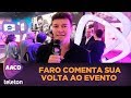 Rodrigo Faro fala sobre volta para o evento | Teleton 2017