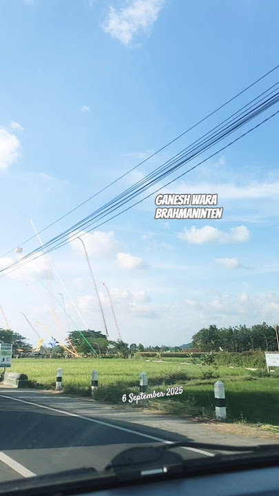 #short atraksi layangan viral di lapangan Kebonagung imogiri