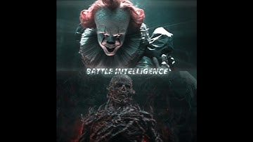 Comp Pennywise(It) vs Vecna(Stranger Things) #edit #horror #pennywise #itwelcometoderry #vecna