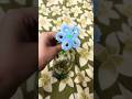 Cute Flower 💙 #youtubeshorts #craft #shorts #shortvideo