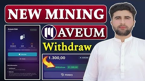 Aveum Network New Mining App | Aveum Network Withdrawal | Rizwan Blouch