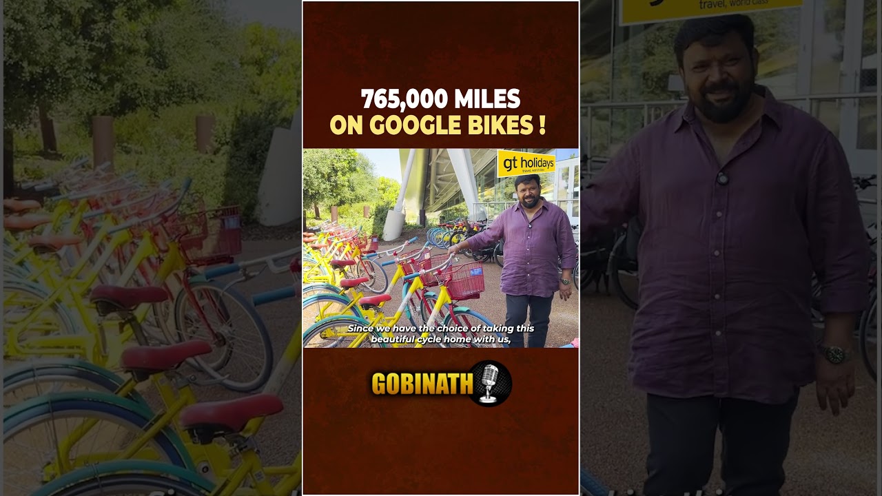 Google Bikes Travelled the Earth 31 Times! | The Mind-Blowing Numbers Behind Them | Gobinath #shorts