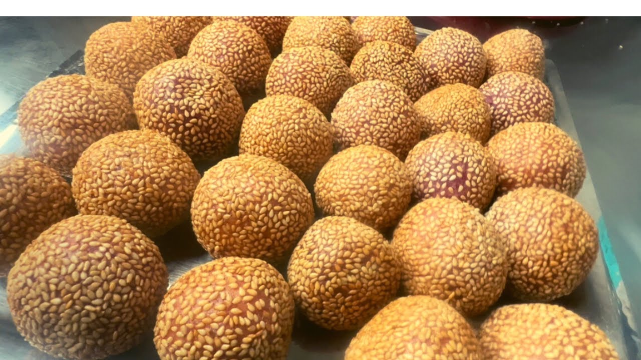 Paraan ng Pag Gawa at Pagluto ng Buchi Para hindi ma-deform at Hindi Manlagas ang Sesame Seeds-BUCHI