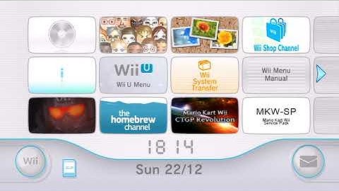Uninstalling System Channels from vWii (Wii U)