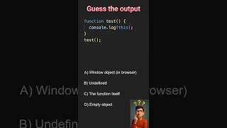 Javascript tricky problems - functions #shorts #short #javascript #webdevelopment #viral #coding