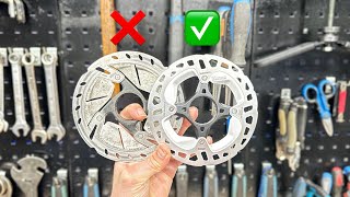 This way you can check whether your disc brake (rotor) is worn! You need to know this!