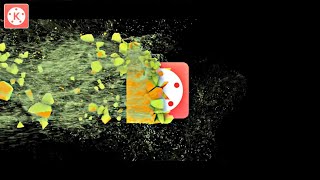 Gaming Intro in Kinemaster - 3D Cube Collapse Free Intro Template