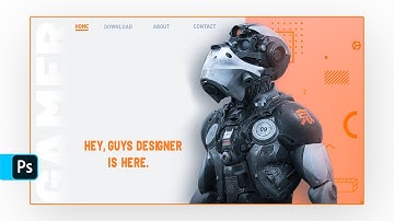 How To Create A Better Gaming UI Design In Photoshop - Photoshop Tutorial