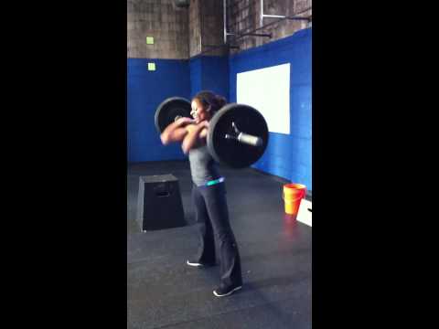 CrossFit St. Paul - WOD demo with Deb Cordner