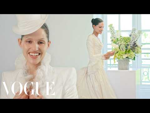Inside Model Gabbriette’s Wedding Dress Fitting | Vogue
