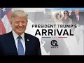 President Trump's Arrival: An Interactive Experience