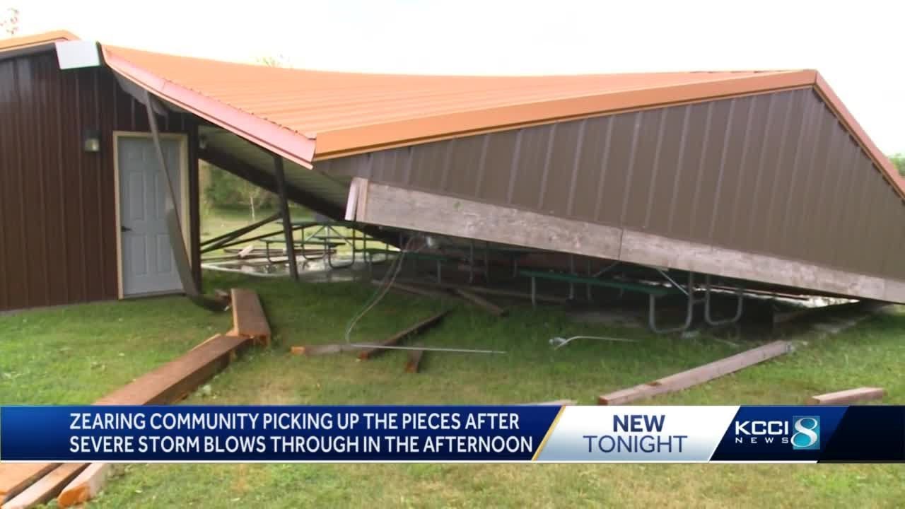 Zearing community picking up the pieces after severe storm blows