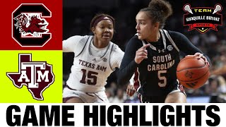 #1 South Carolina vs Texas A&M Highlights | NCAA Women's Basketball | 2024 College Basketball