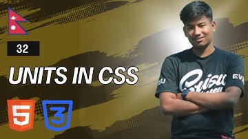 CSS Units Explained: vh, vw, %, rem, and em for Beginners in Nepali