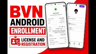 BVN ANDROID LICENSE ENROLLMENT | BVN ANDROID ENROLLMENT LICENSE & FULL REGISTRATION PROCESS screenshot 1