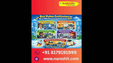 Best Python Certifications for AI and Machine Learning Professionals | AI-Powered 2047 | AI