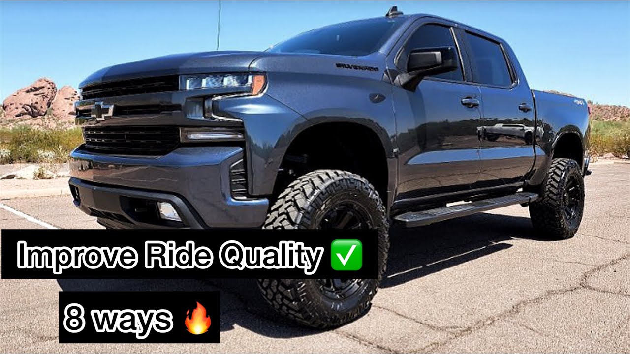 8 Ways To Improve Your Lifted Truck Ride Quality YouTube