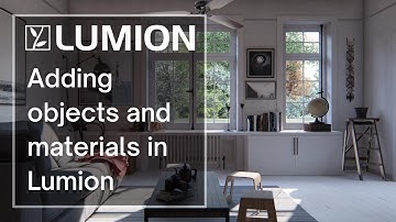 Lumion 12: Adding objects & materials in Lumion (Part 5)
