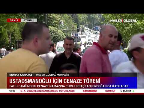 Mahmut Ustaosmanoğlu İçin Cenaze Töreni