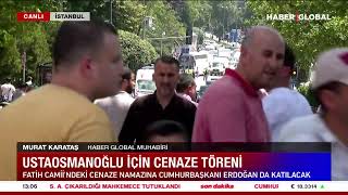 Mahmut Ustaosmanoğlu İçin Cenaze Töreni