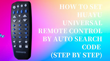 How to Use this Magnavox Universal Remote Control