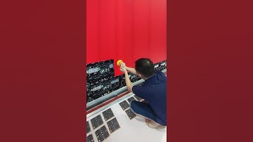 How is the LED display module disassembled? #led #leddisplay #factory#ledmodule #ledscreen