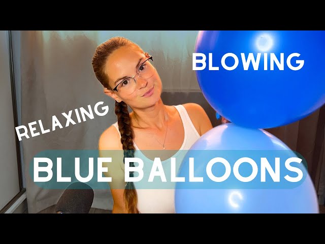 ASMR Balloons Playing - Blowing, Tapping, Kissing and Relaxing Sounds