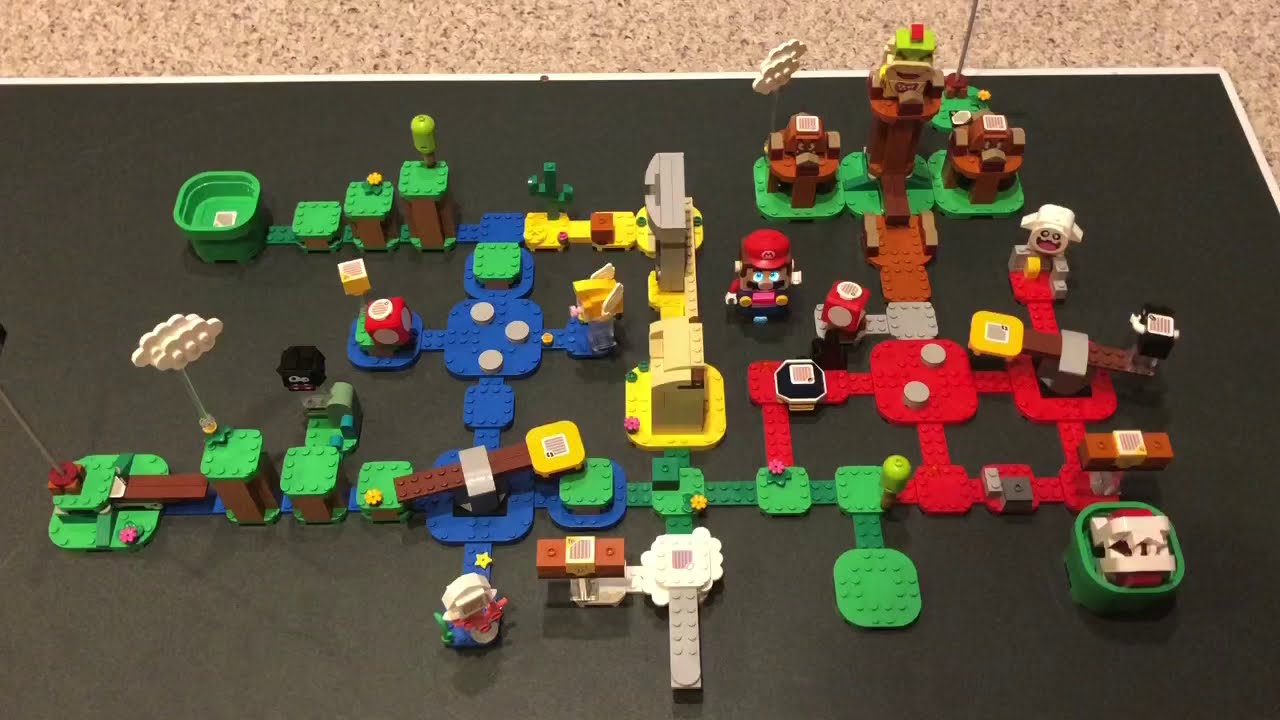 LEGO MOC Kart for Super Mario figure from set 71360 by williweb