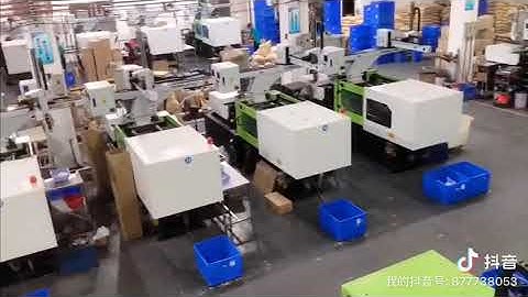 High efficiency injection molding automation workshop