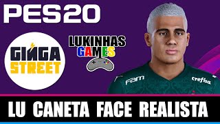 Pes 20 - Lu Caneta Ginga Street Palmeiras Face Realista Look Alike How To Make Tutorial
