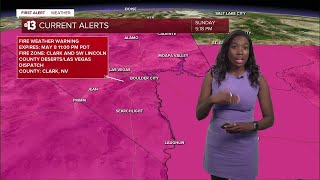 13 First Alert Las Vegas evening forecast | May 8, 2022