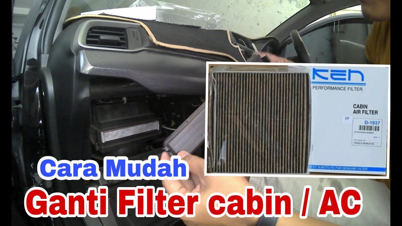 HondaBRV GantiFilterAC FilterAC Cara pasang Filter AC / Ganti Filter