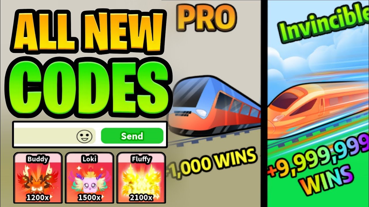 *NEW* ALL WORKING CODES FOR TRAIN RACE IN 2025! ROBLOX TRAIN RACE CODES ...