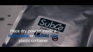 SubCo - Sublimation on 100% cotton garments