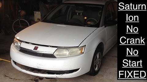 Saturn Ion 2.2 Ecotec No Start No Crank FIXED