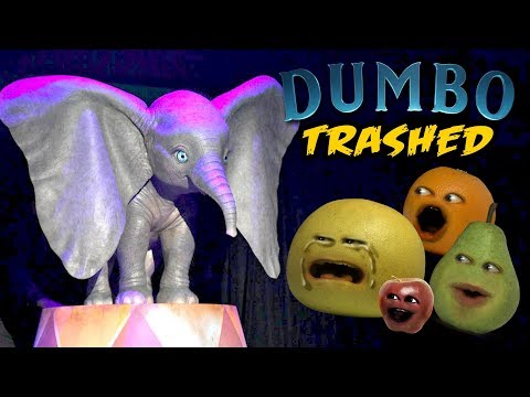 Annoying Orange - Dumbo TRAILER TRASHED!!