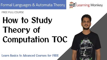 How to Study Theory of Computation TOC || Lesson 0 || Finite Automata || Learning Monkey ||