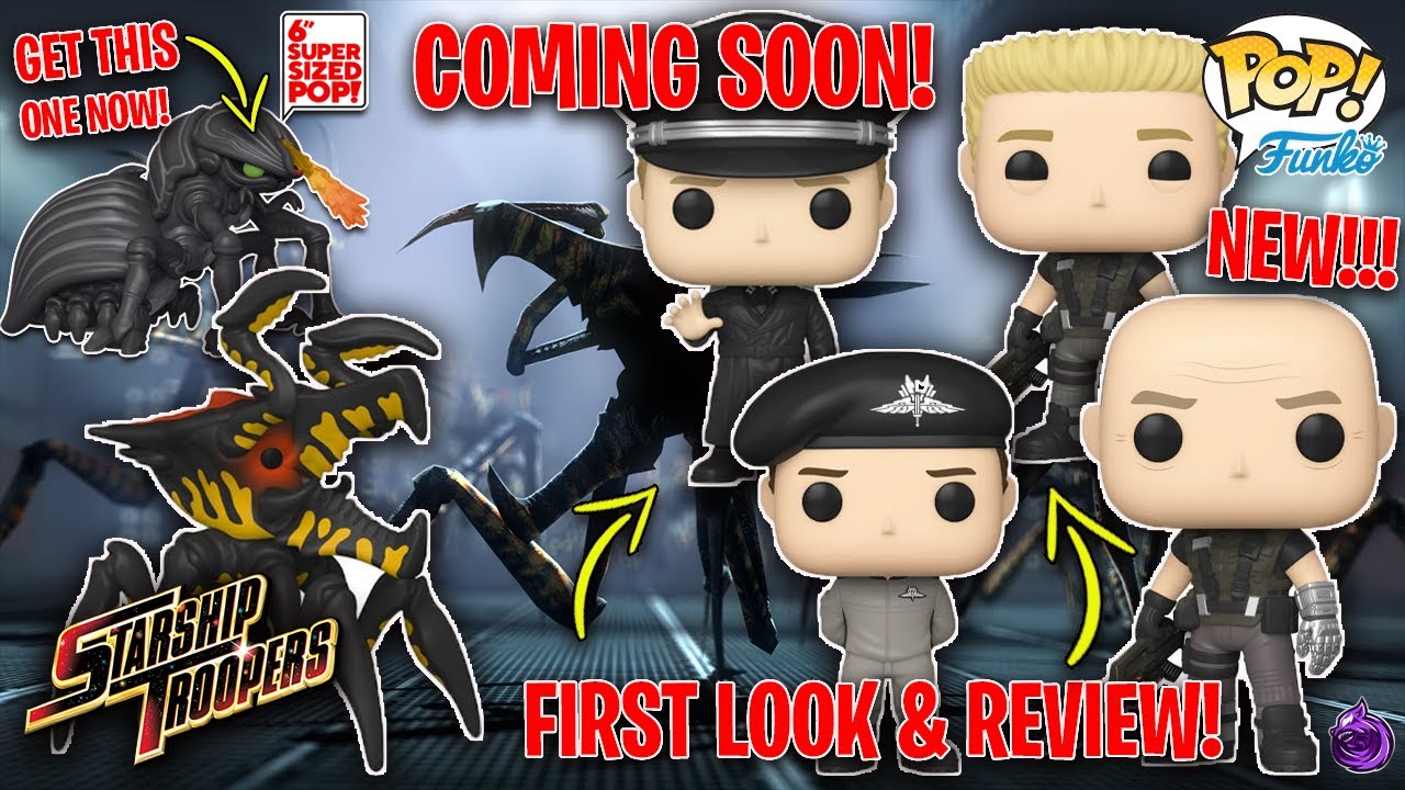 NEW* Starship Troopers - Funko Pops 