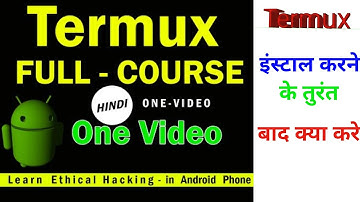Things To Do After Installing #Termux in Android #NonRoot | Termux Tutorial Series |