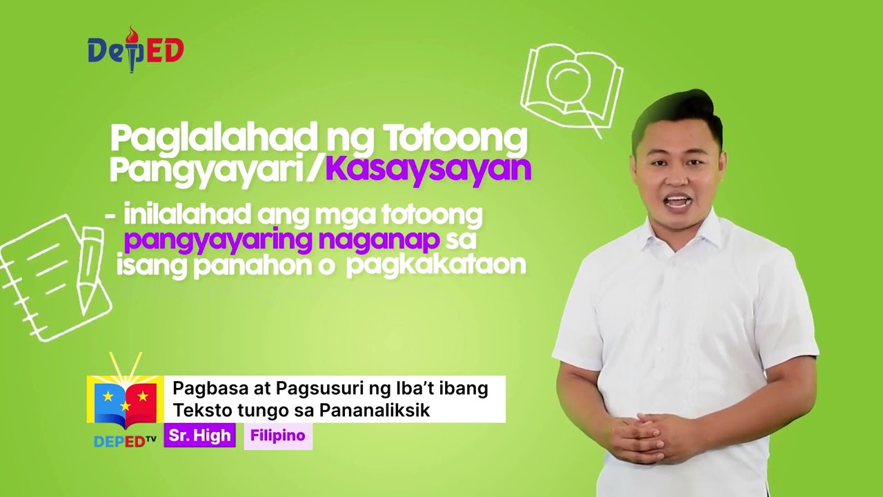 SHS Pagbasa Q1 Ep1  Pagbasa at Pagsusuri ng Ibat Ibang Teksto Tungo sa Pananaliksik