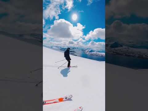 Skiing in Norway 😍 skiing foryou splitboarding snowboarding gopromax360 norway gopro view nature fo