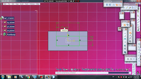 NC/G CODE on CATIA-V5 PART1